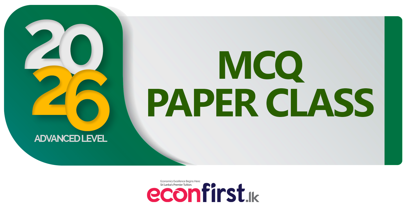 JUNE MONTH - 26 A/L MCQ Paper Class 